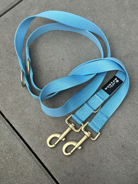 Standard Hundeleine M verstellbar Länge 2m Sky Blue Edition