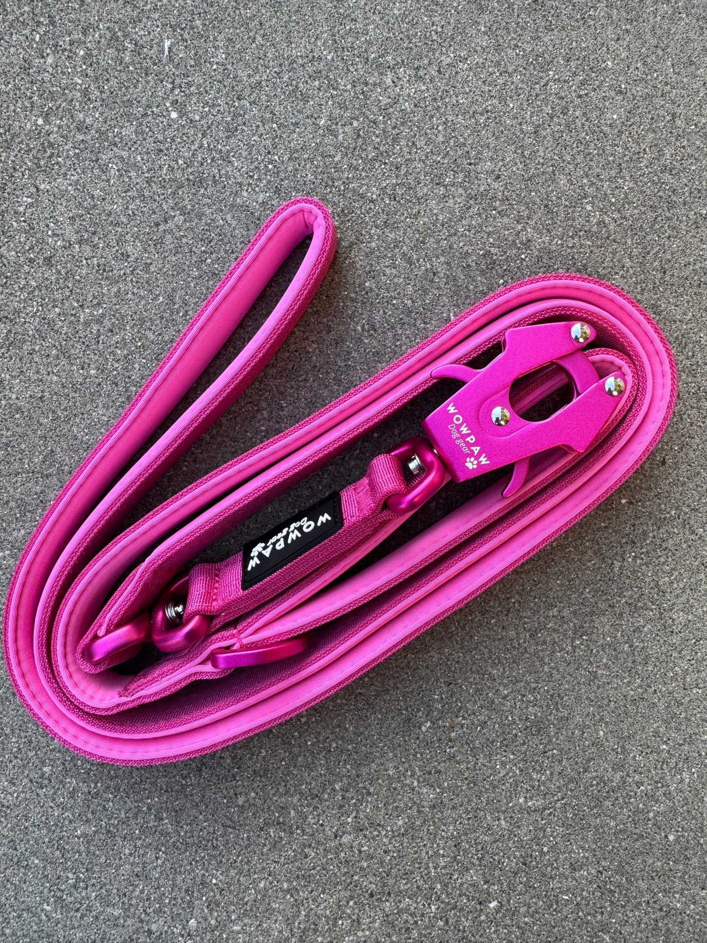 Taktische Hundeleine ULTRA LIGHT Rose Red Edition, Länge 1,8m