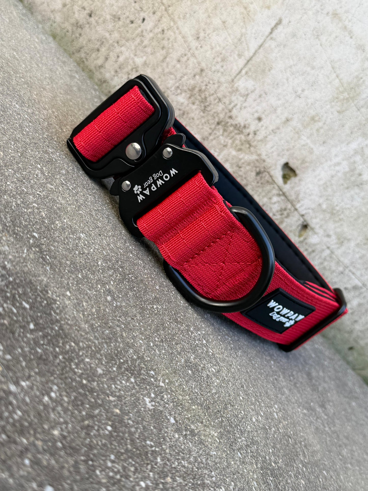 Collare tattico per cani di alta qualità blu royal taglia M