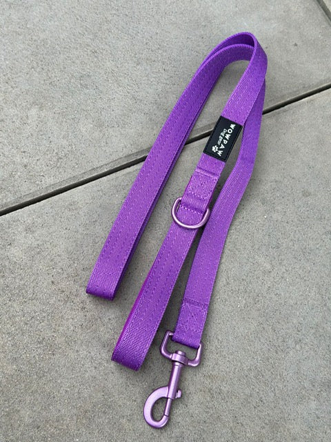 Standard Hundeleine M Länge 1,5m Dunkel Lila Edition