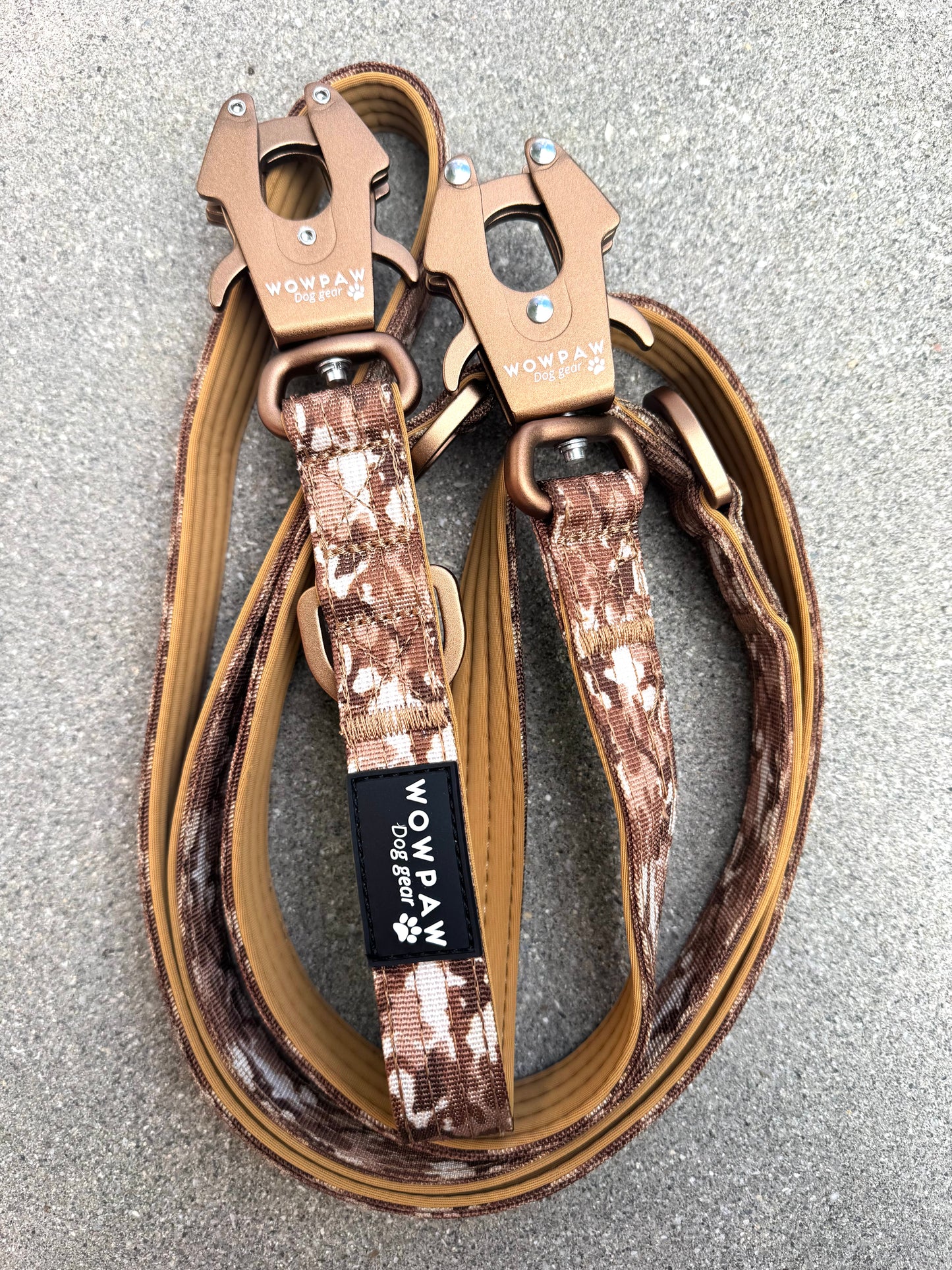 Smycz taktyczna dla psa ULTRA LIGHT Sky Blue Edition, długość 2m regulowana