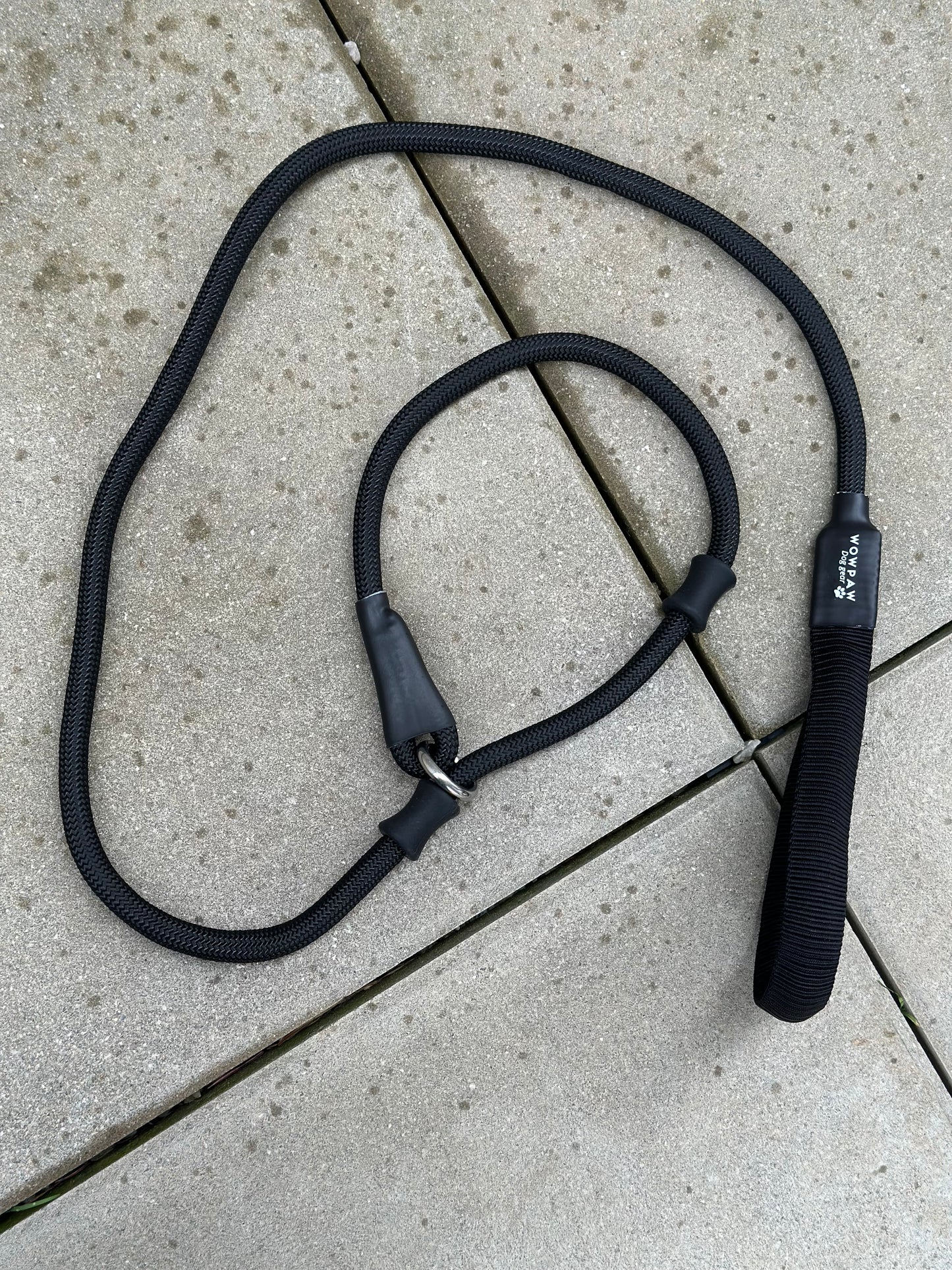 Smycz retriever o długości 140 cm, czarna