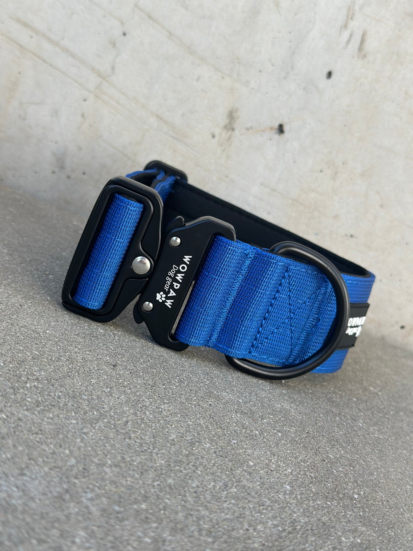 Collare tattico per cani di alta qualità verde neon taglia M