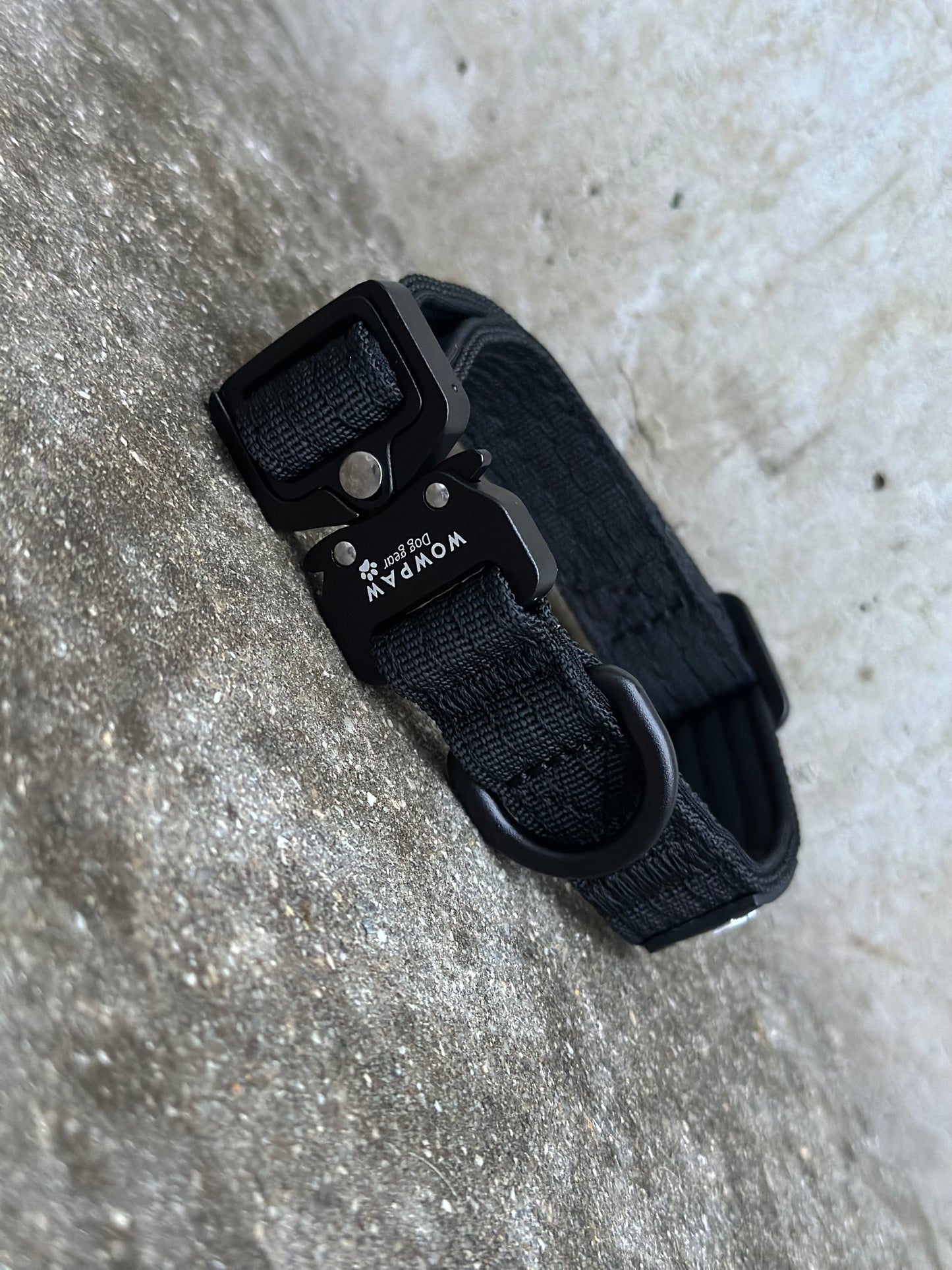 Obroża taktyczna dla psa ULTRA LIGHT czarna XS