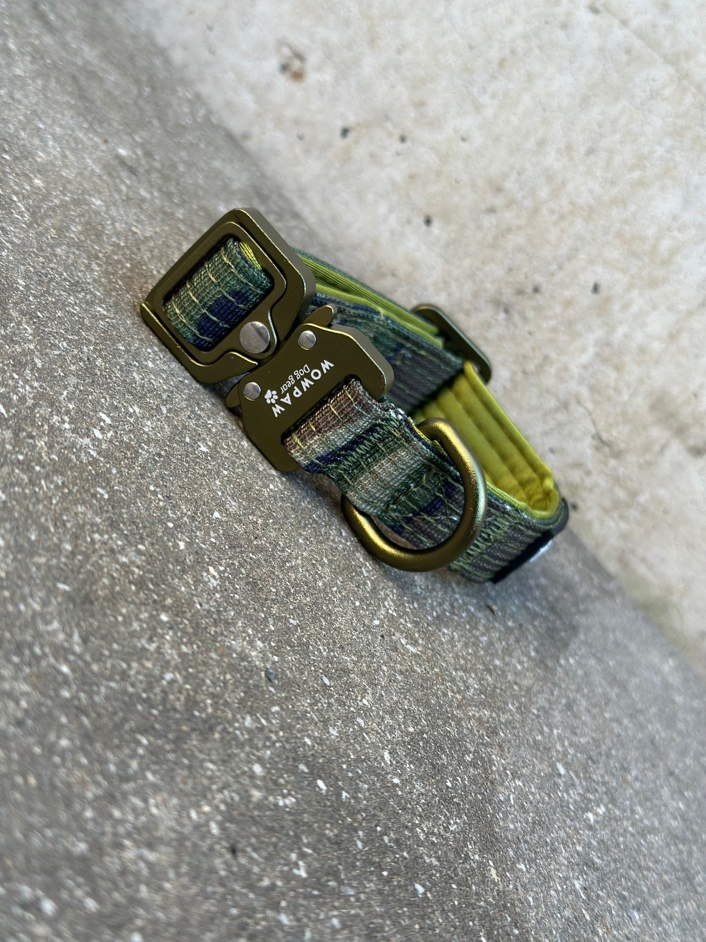 Takticzna obroża dla psa ULTRA LIGHT Army Green Camouflage Edycja XXS