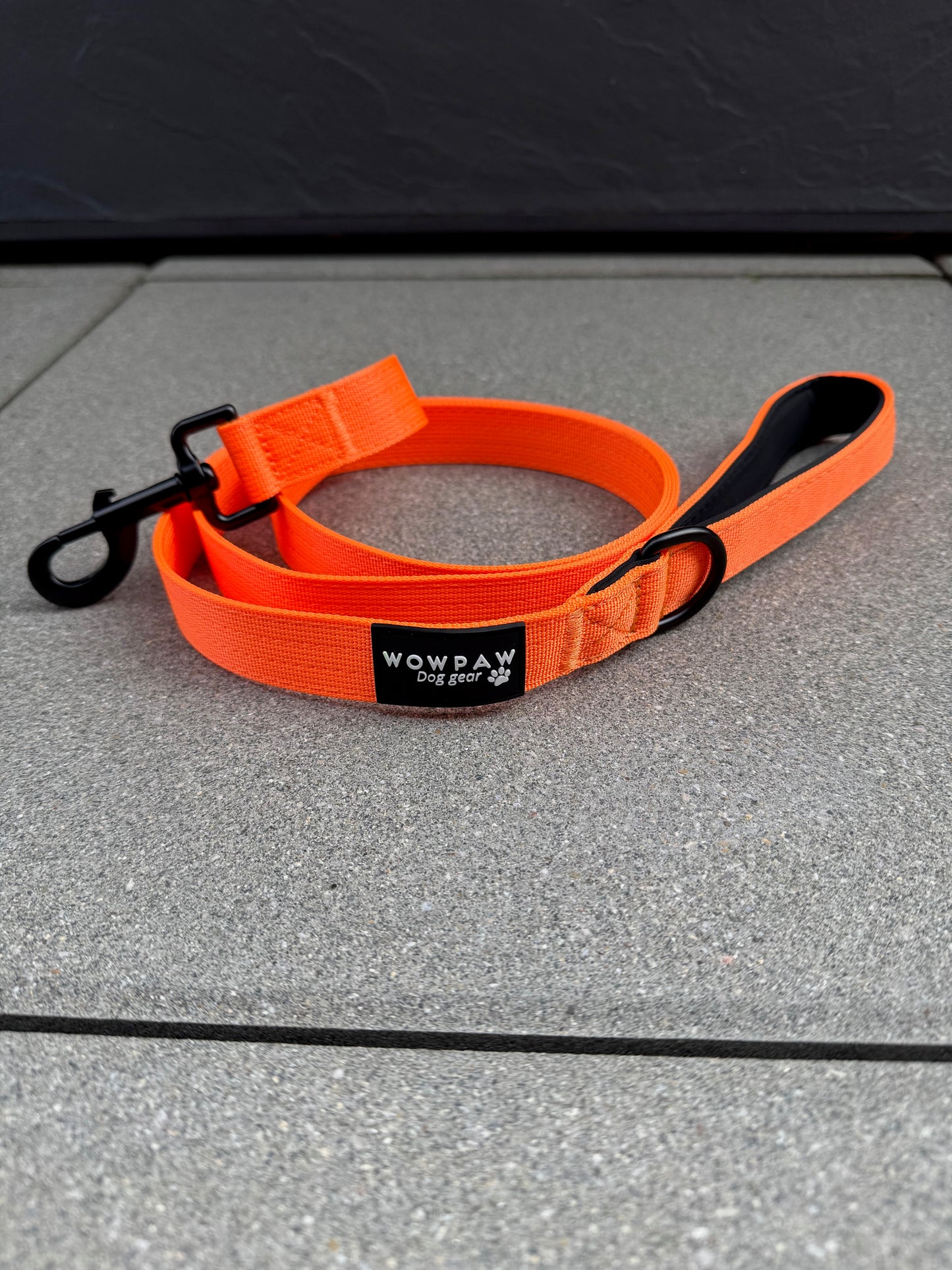 Standard Hundeleine M Länge 1,5m Neonorange