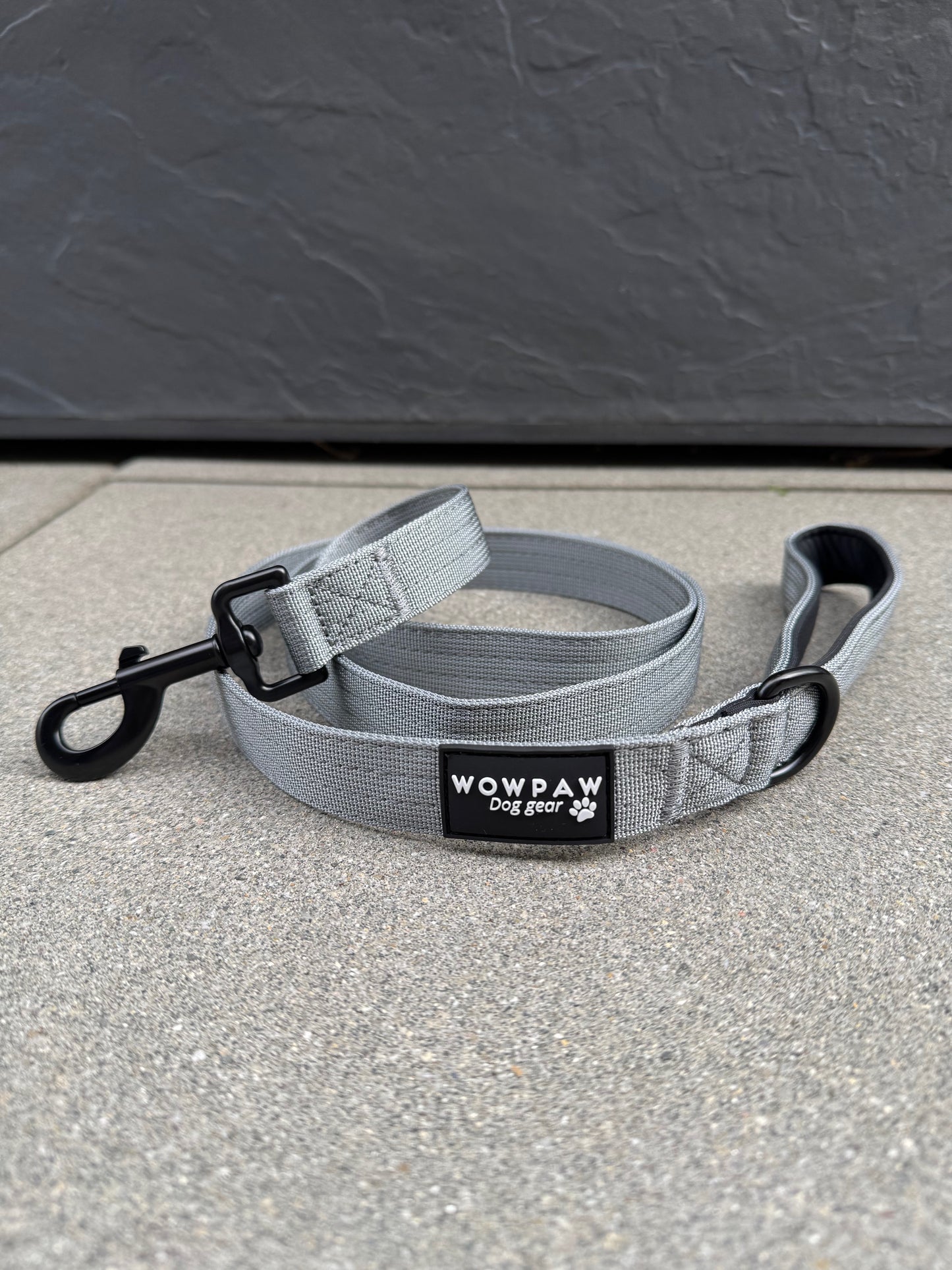 Standard Hundeleine M Länge 1,5m Grau