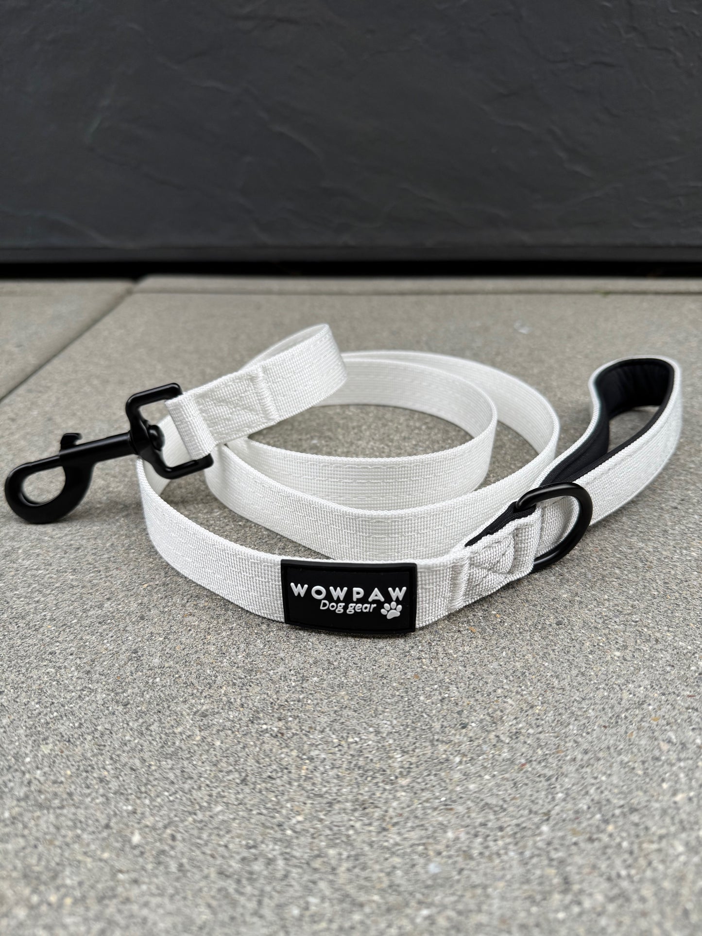 Standard Hundeleine M Länge 1,5m Weiß