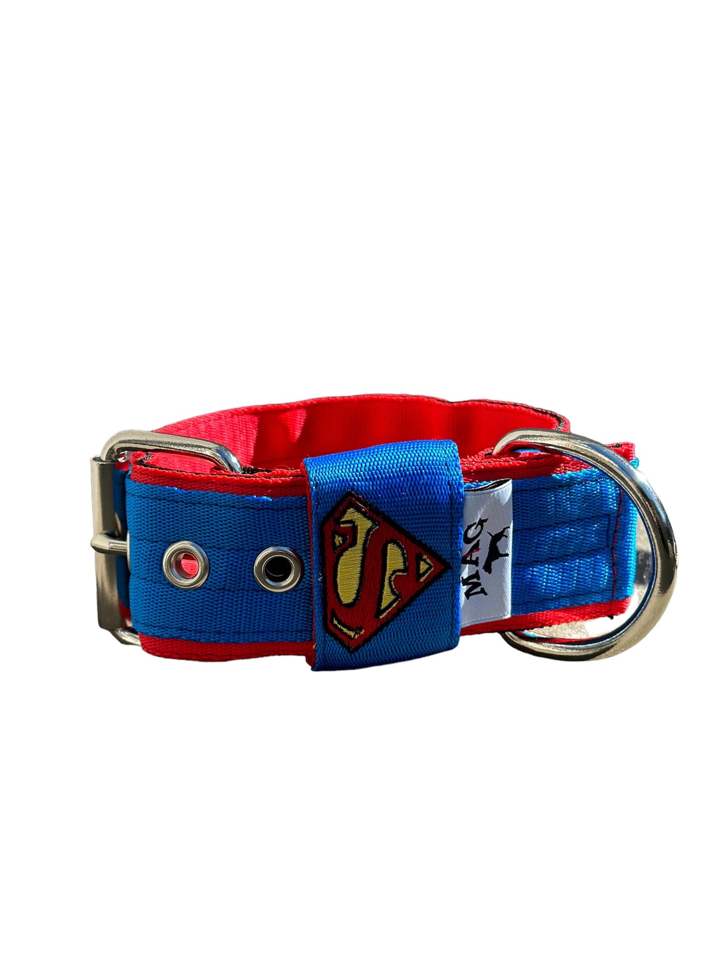 MAG Web Hundehalsband S-Man Blau
