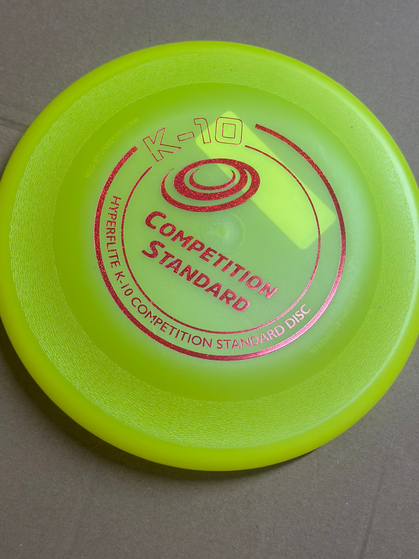 HYPERFLITE K10 COMPETITION STANDARD HUNDEFRISBEE