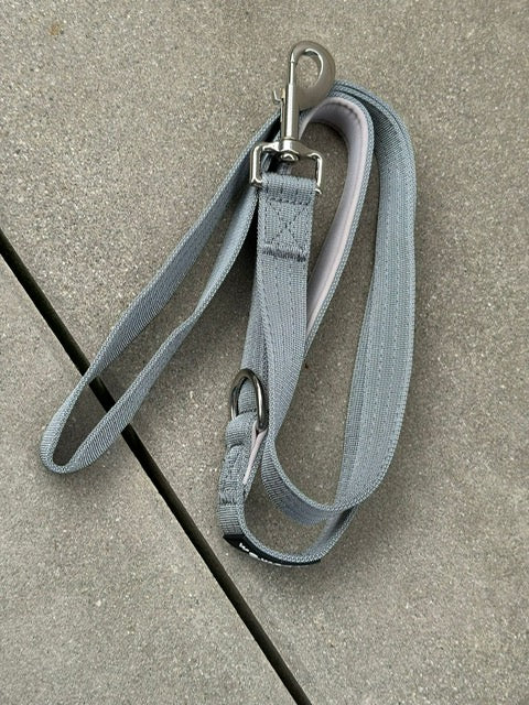 Standard Hundeleine M Länge 1,5m Grau