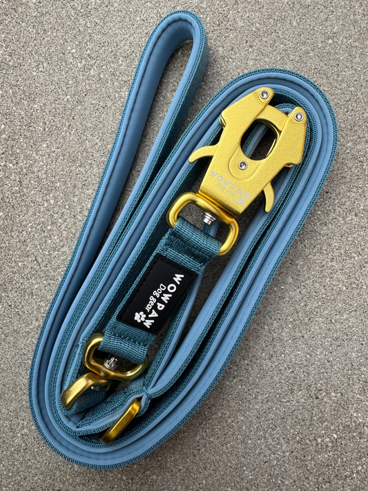 Taktyczna smycz dla psa ULTRA LIGHT edycja Yellow, długość 1,8m
