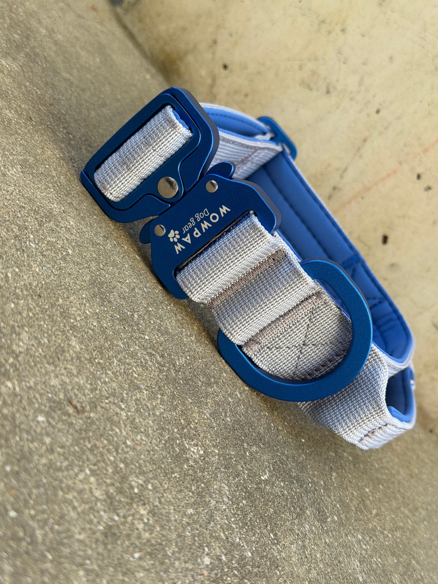 Obroża taktyczna dla psa ULTRA LIGHT Sky Blue Edition S