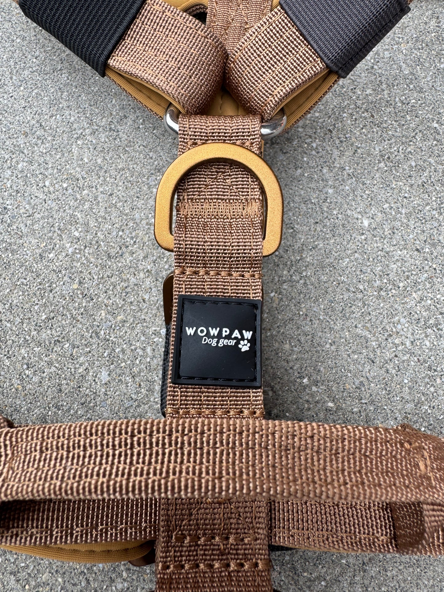Hochwertiges Hundegeschirr XS Braun Edition