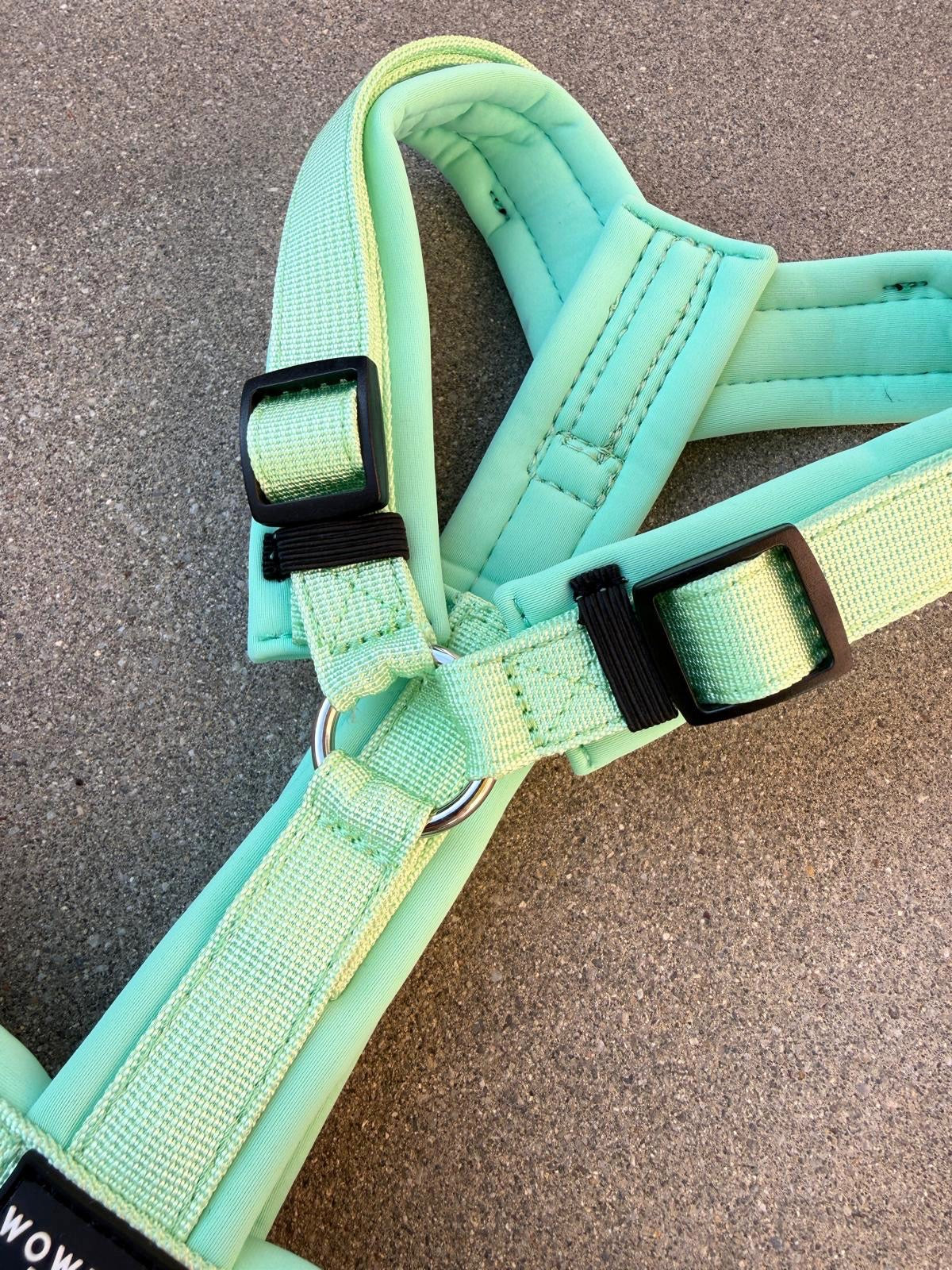 Wysokiej jakości szelki dla psa M Beżowe 