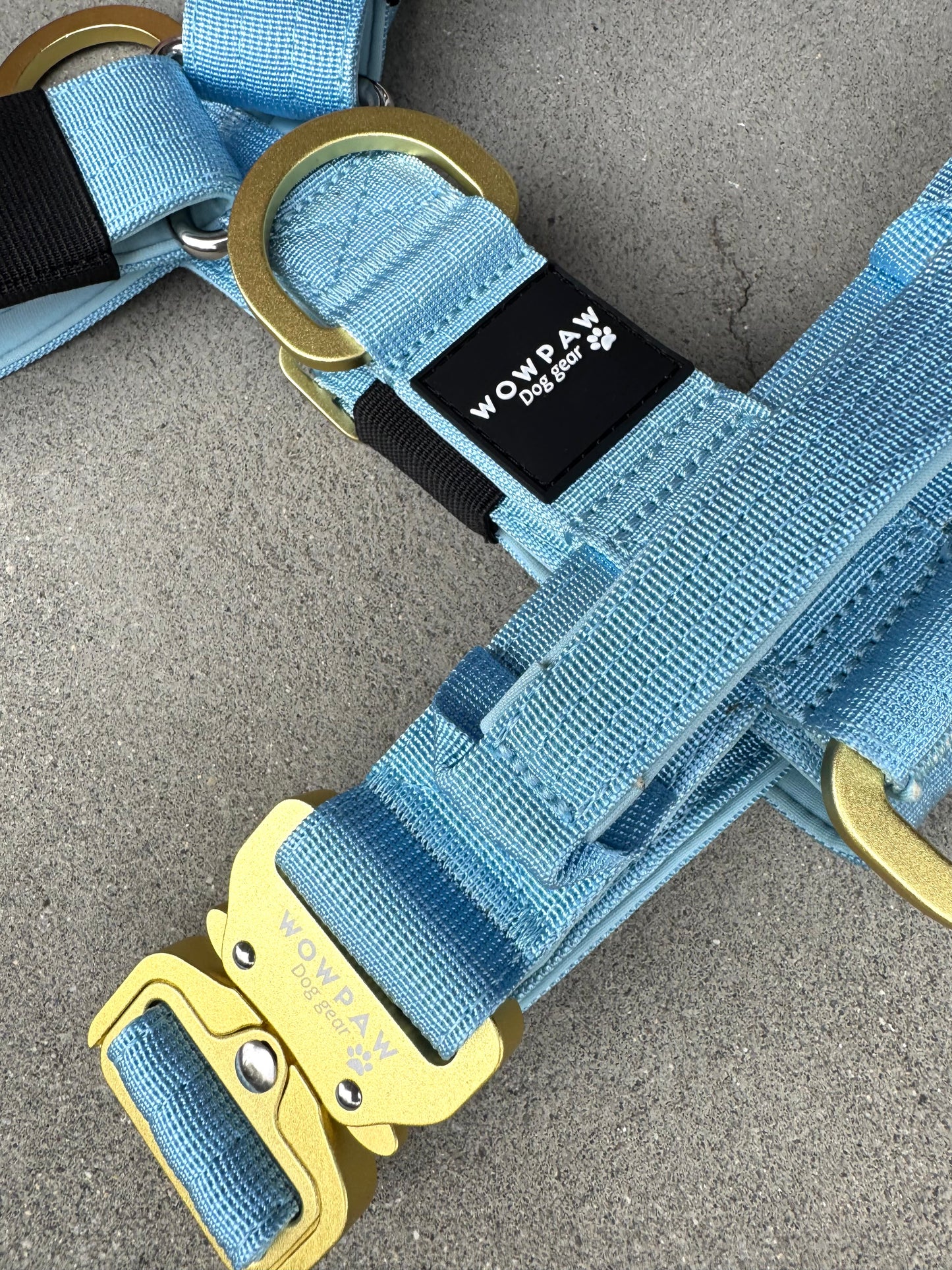 Wysokiej jakości szelki dla psa S miedziane 