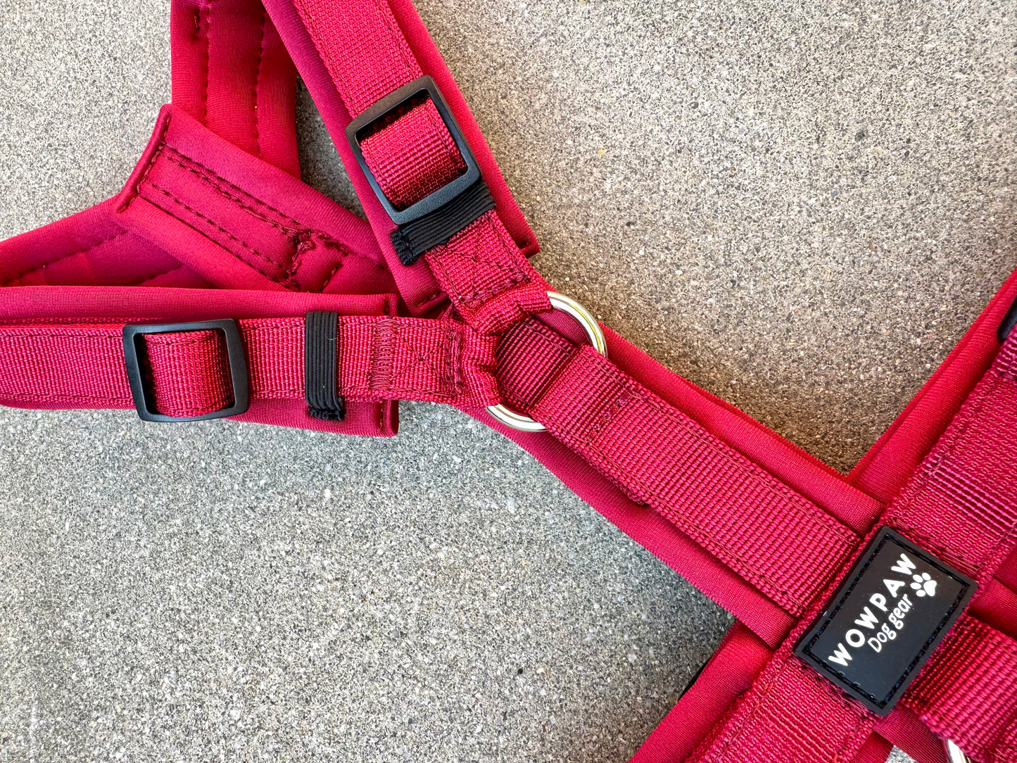 Wysokiej jakości szelki dla psa M Beżowe 