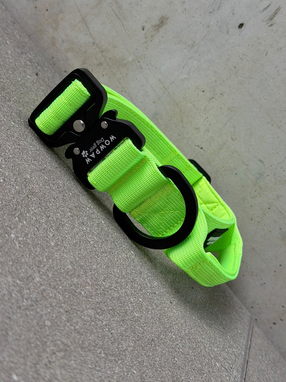Taktyczna obroża dla psa ULTRA LIGHT 3,8cm, edycja liliowa, S