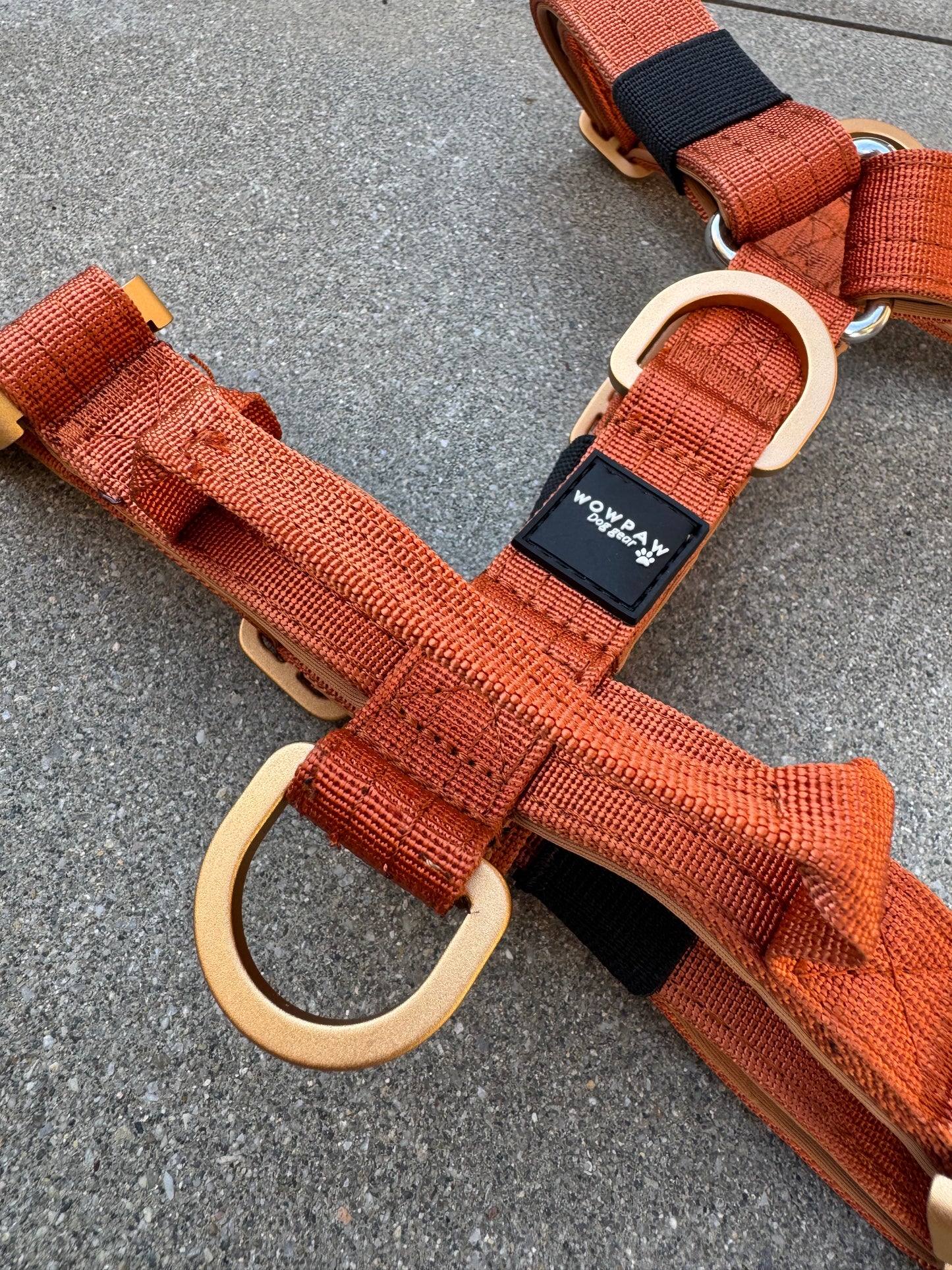 Wysokiej jakości szelki dla psa XS brązowe 