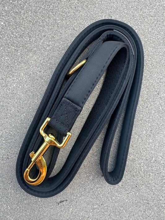 Podstawowa smycz dla psa Black-złota Edition 1,8m