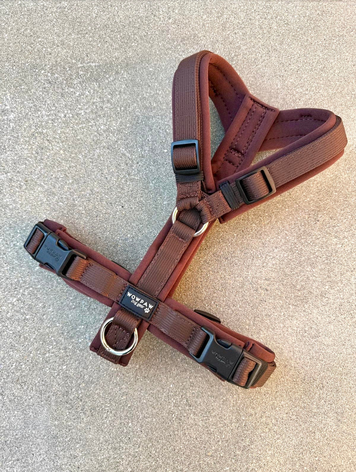 Wysokiej jakości szelki dla psa M Beżowe 