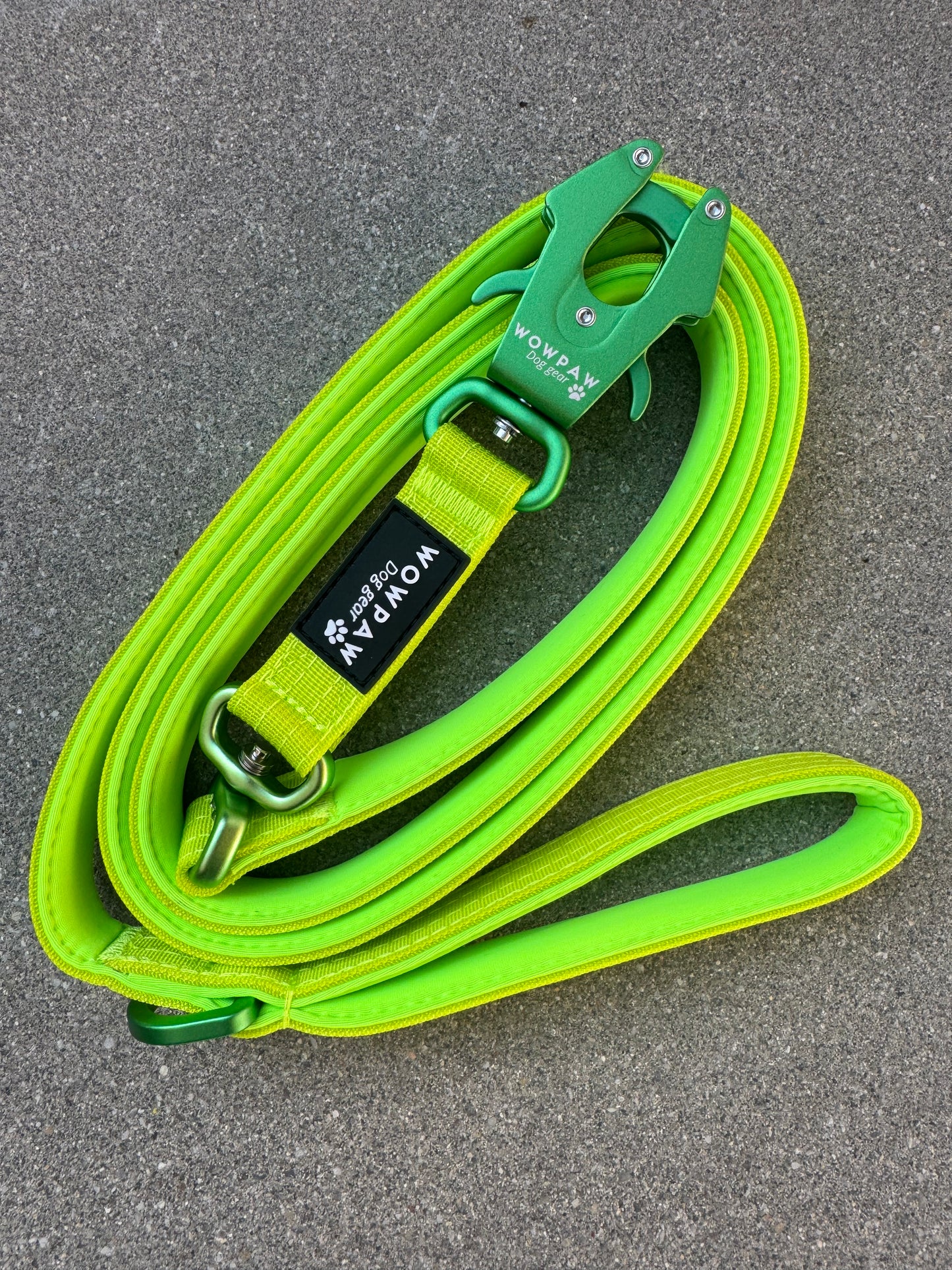 Smycz taktyczna dla psa ULTRA LIGHT Sky Blue Edition, długość 1,8m