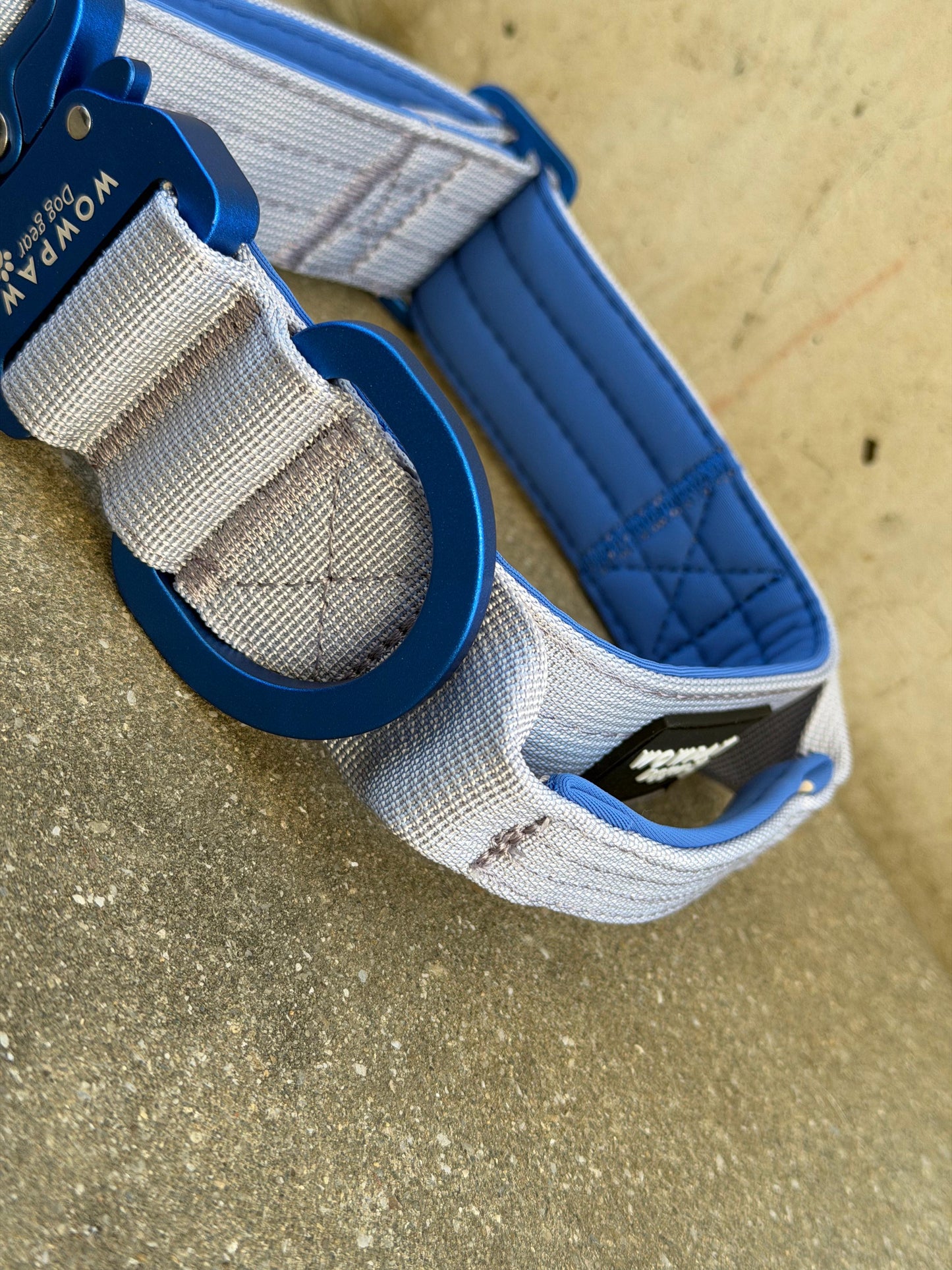 Obroża taktyczna dla psa ULTRA LIGHT Sky Blue Edition S