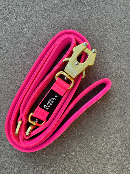 Smycz taktyczna dla psa ULTRA LIGHT Sky Blue Edition, długość 1,8m