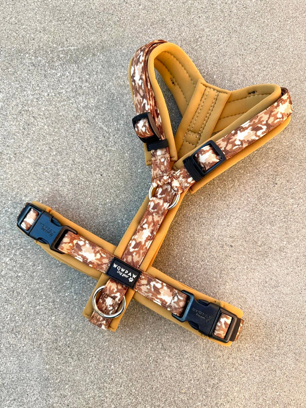 Wysokiej jakości szelki dla psa M Beżowe 