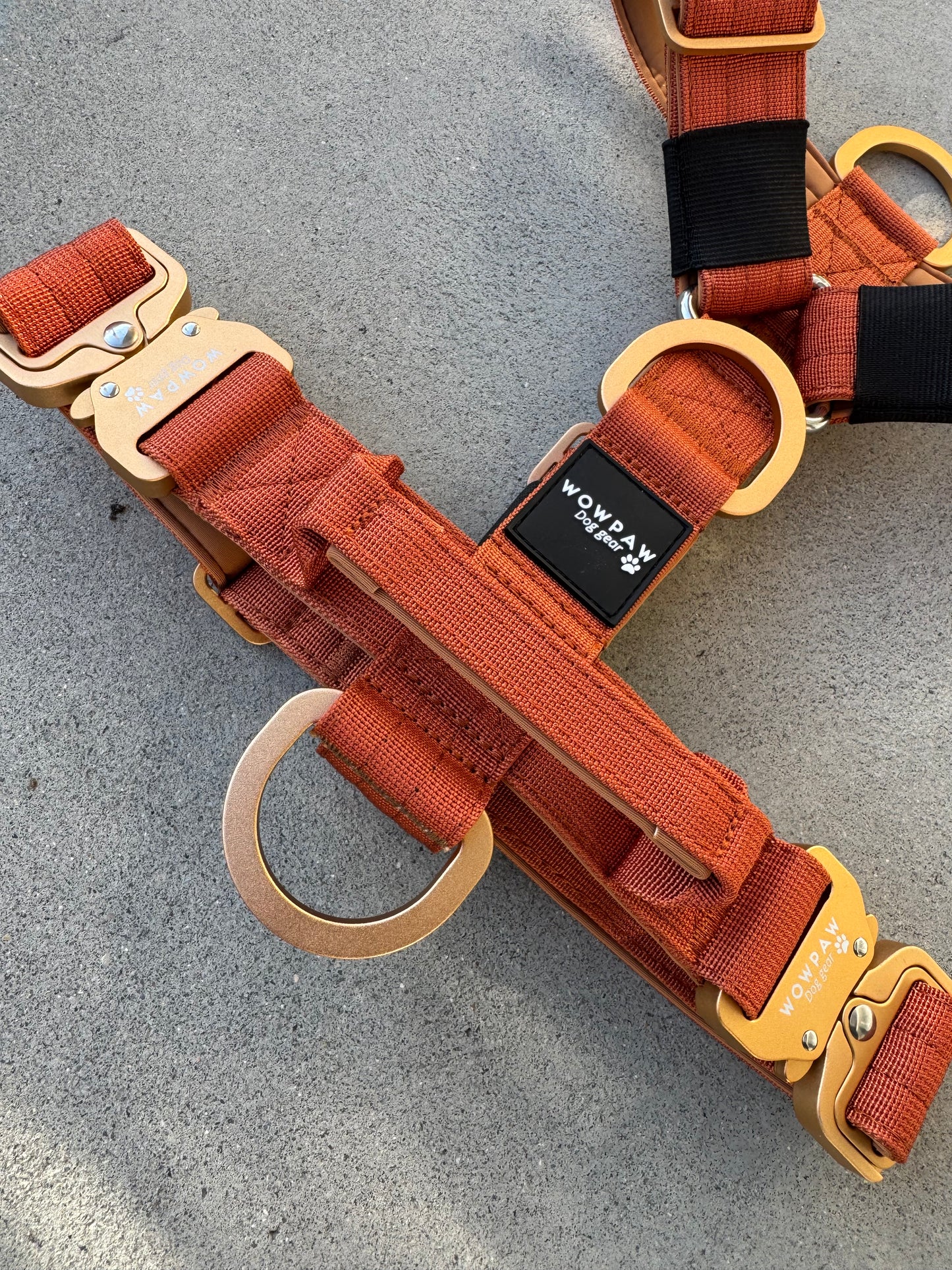 Wysokiej jakości szelki dla psa M Beżowe 