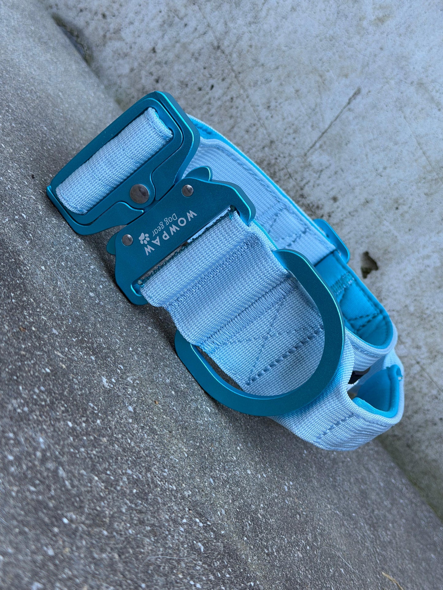 Obroża taktyczna dla psa ULTRA LIGHT Sky Blue Edition S