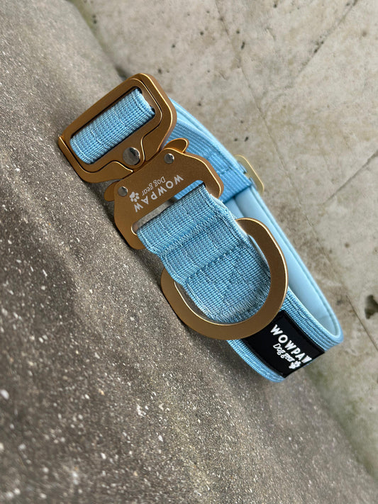 Collare tattico per cani di alta qualità rosa fucsia taglia S