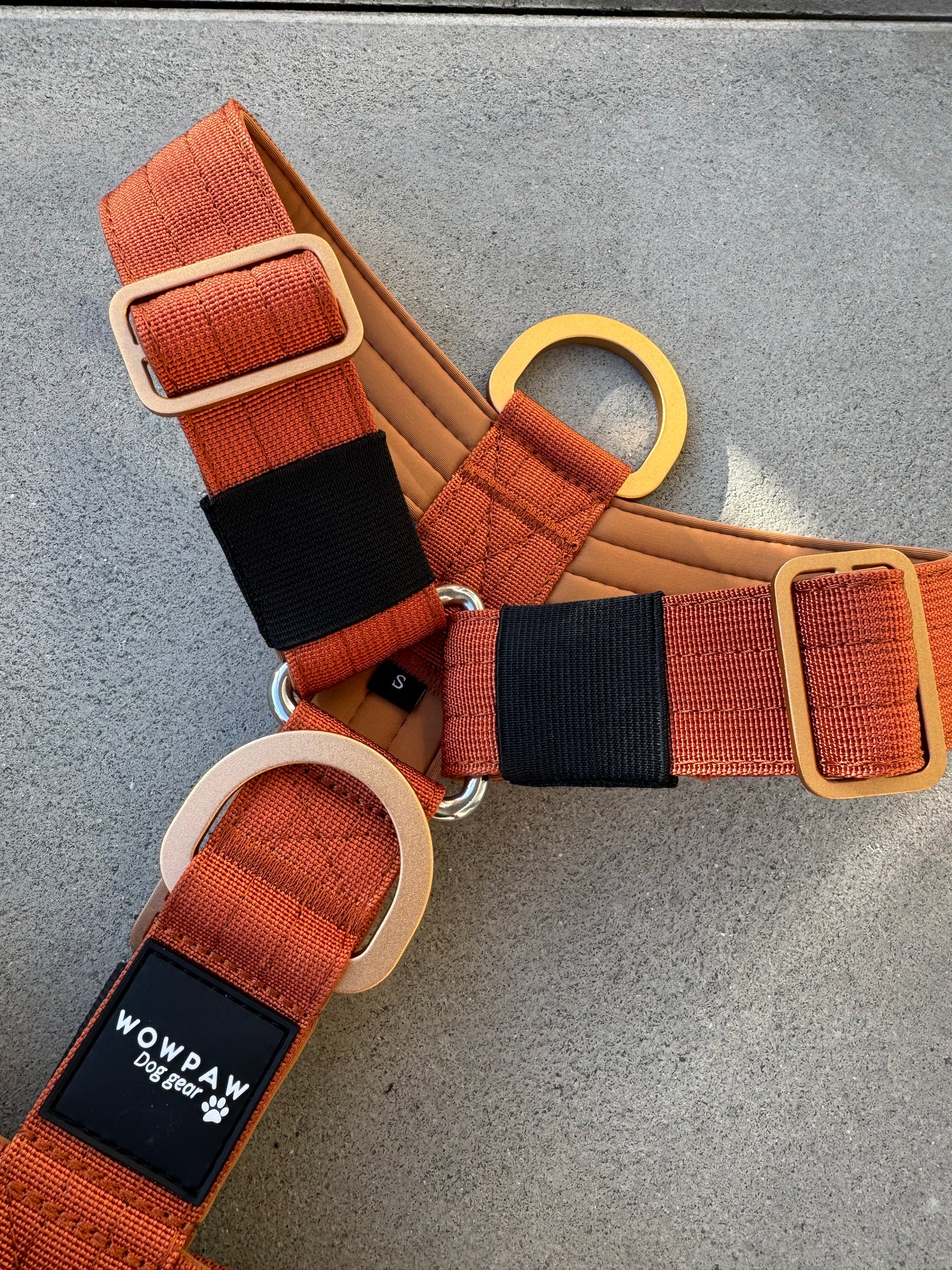 Wysokiej jakości szelki dla psa M Beżowe 