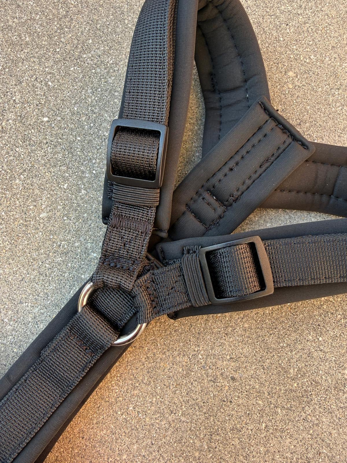 Wysokiej jakości szelki dla psa M Beżowe 