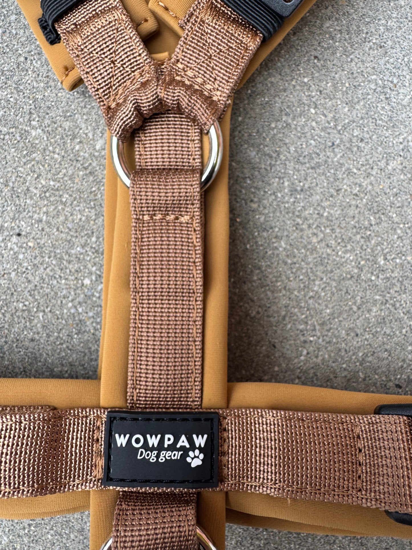 Wysokiej jakości szelki dla psa M Beżowe 