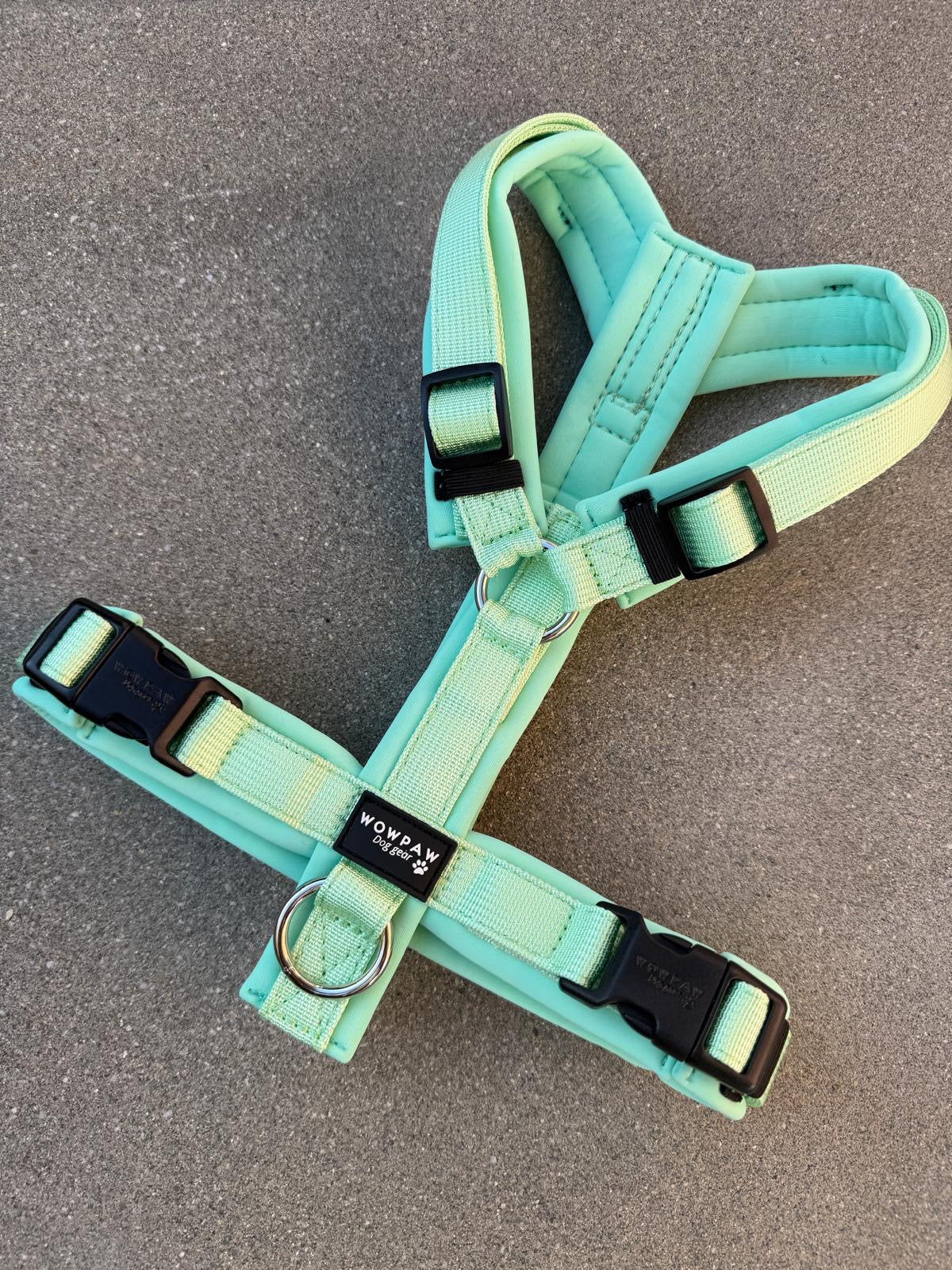 Wysokiej jakości szelki dla psa M Beżowe 