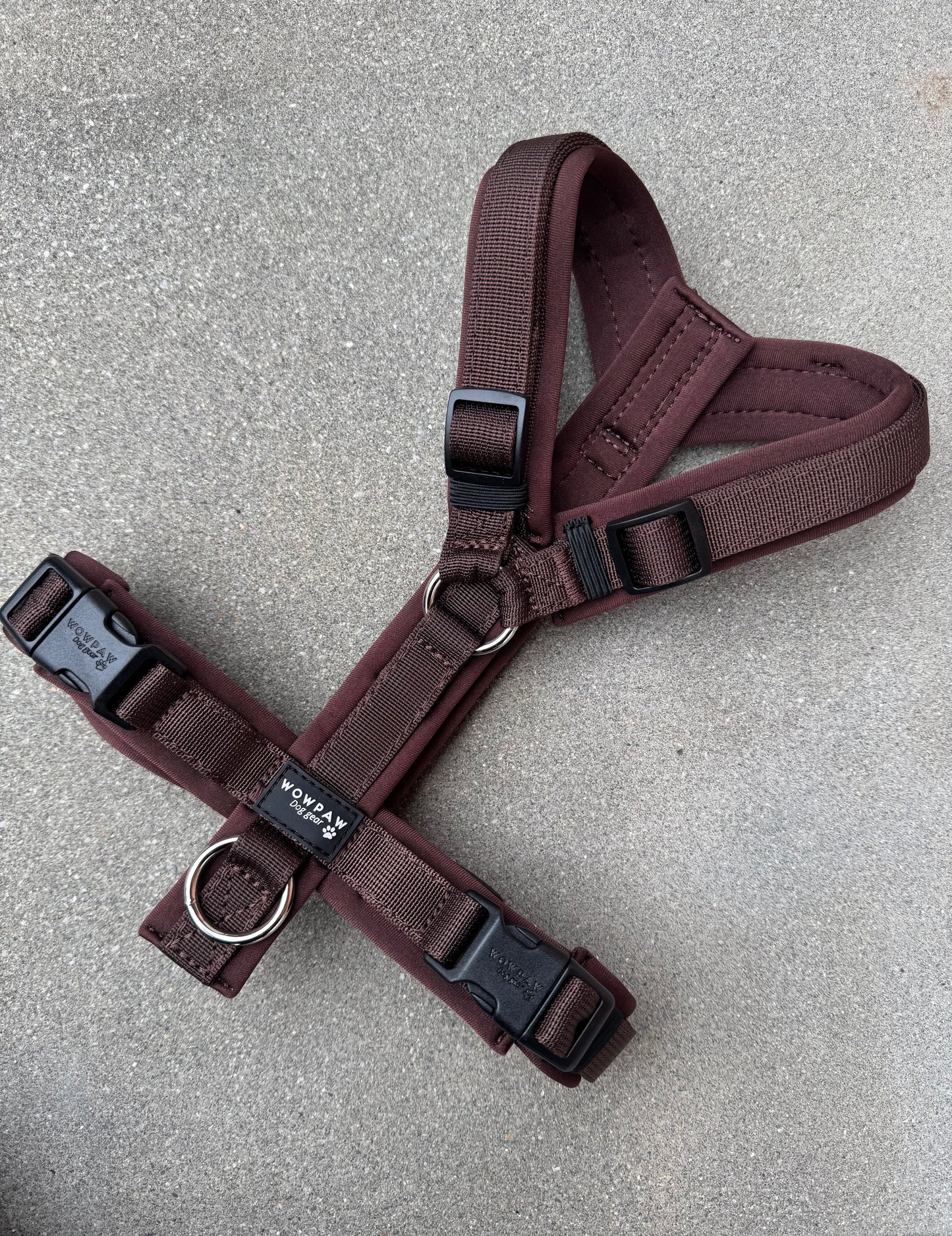 Wysokiej jakości szelki dla psa M Beżowe 