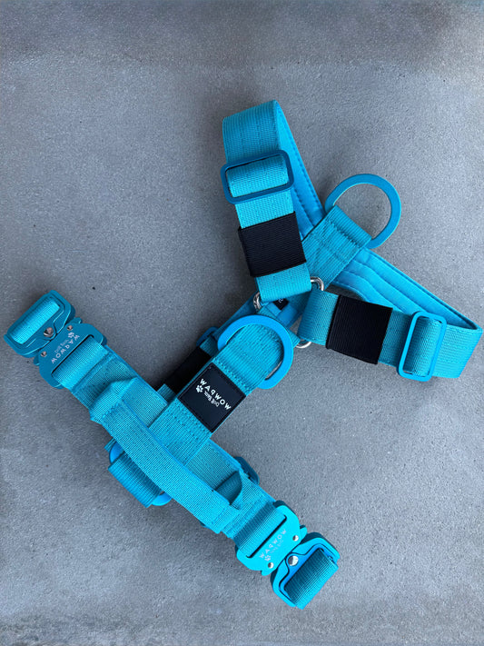 Wysokiej jakości szelki dla psa S miedziane 