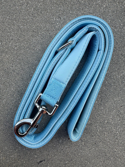 Podstawowa smycz dla psa Sky Blue-srebrna Edition 1,8m