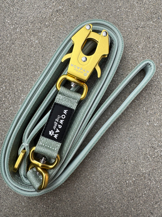 Taktyczna smycz dla psa ULTRA LIGHT edycja Yellow, długość 1,8m