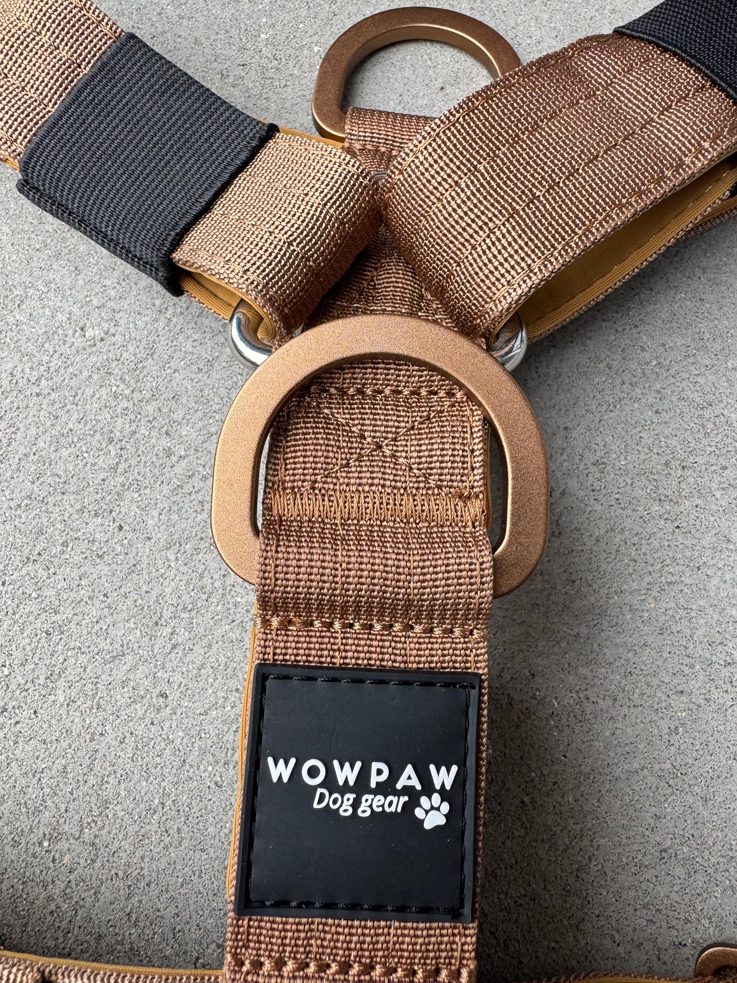 Wysokiej jakości szelki dla psa S miedziane 