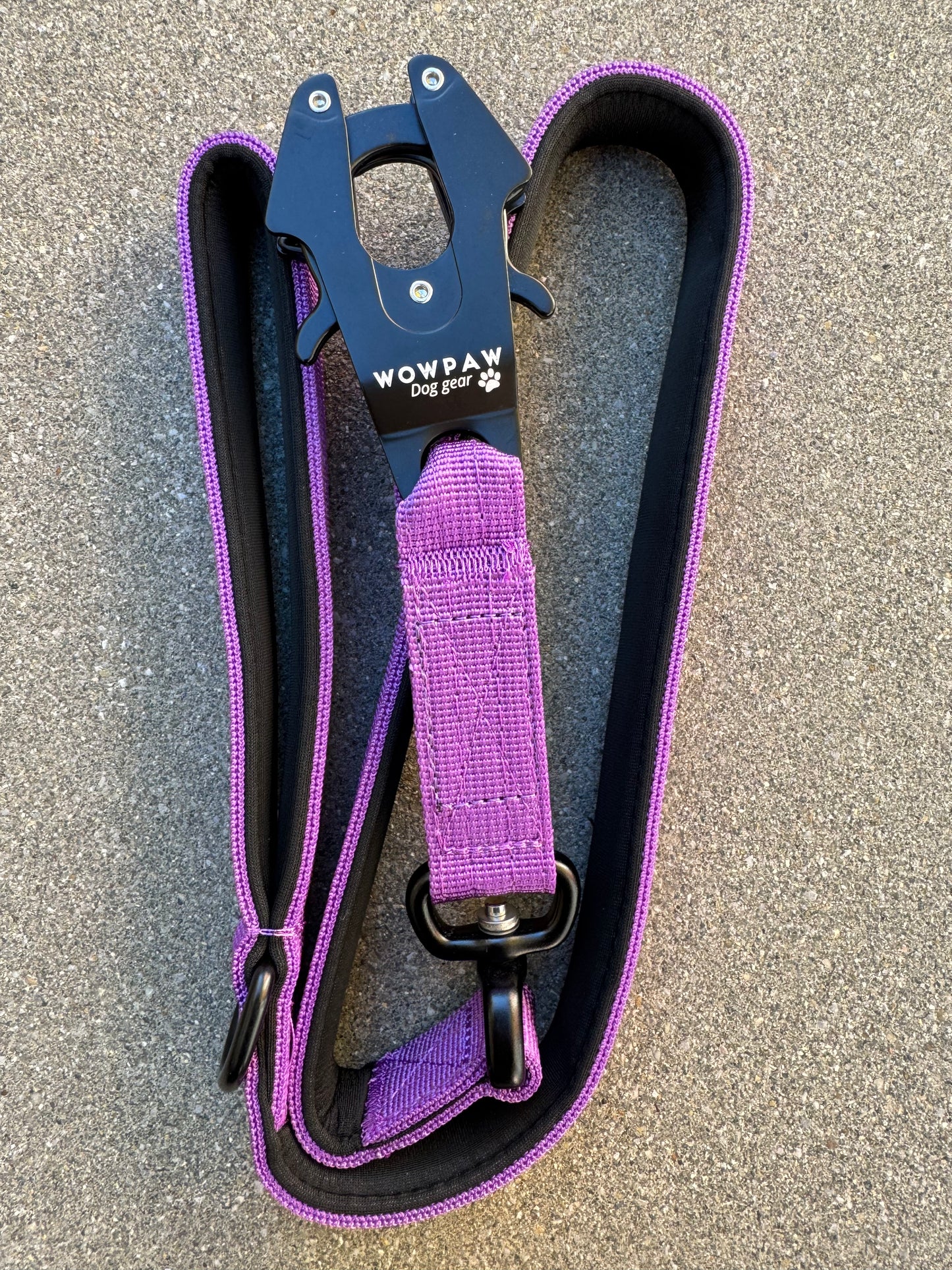 Smycz taktyczna dla psa ULTRA LIGHT turkusowa, długość 1,2m XS