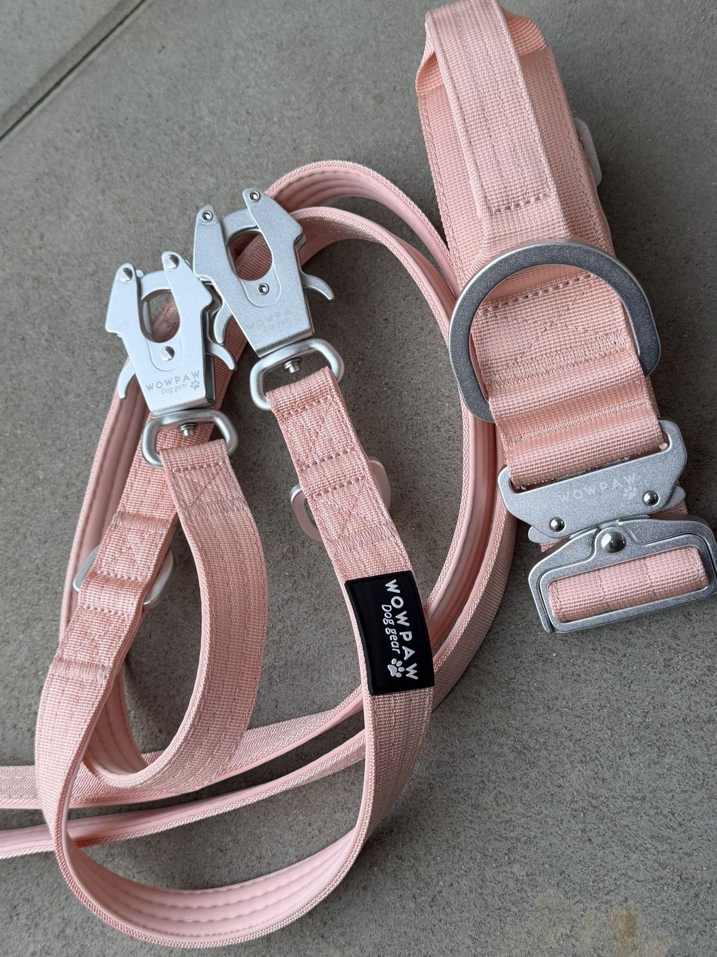 Obroża taktyczna dla psa ULTRA LIGHT Sky Blue Edition S