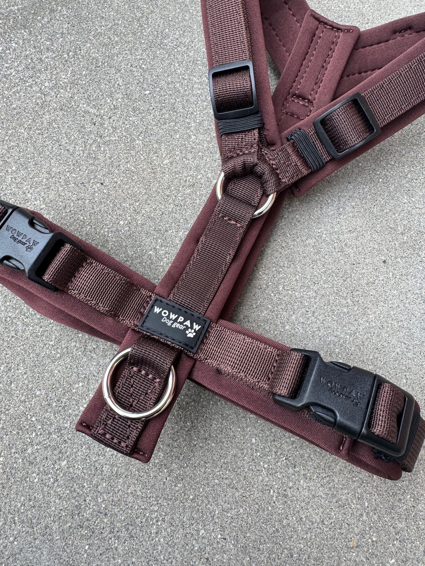 Wysokiej jakości szelki dla psa M Beżowe 