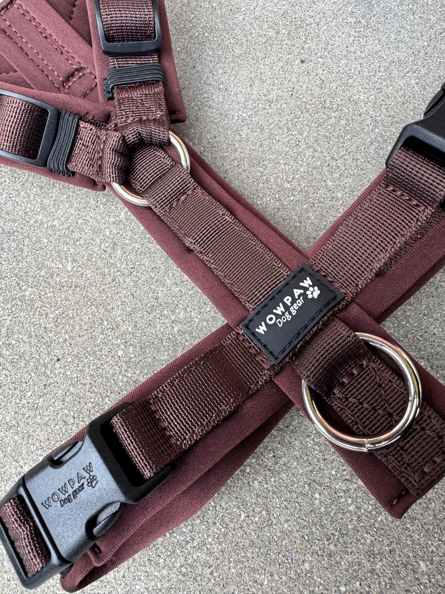 Wysokiej jakości szelki dla psa M Beżowe 