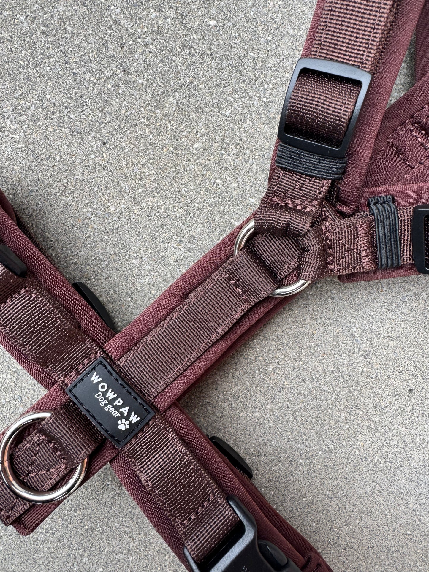 Wysokiej jakości szelki dla psa M Beżowe 