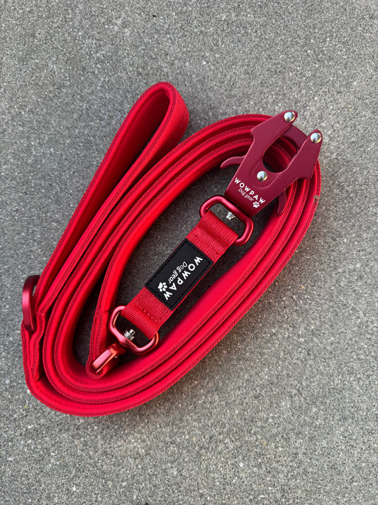 Smycz taktyczna dla psa ULTRA LIGHT Sky Blue Edition, długość 1,8m