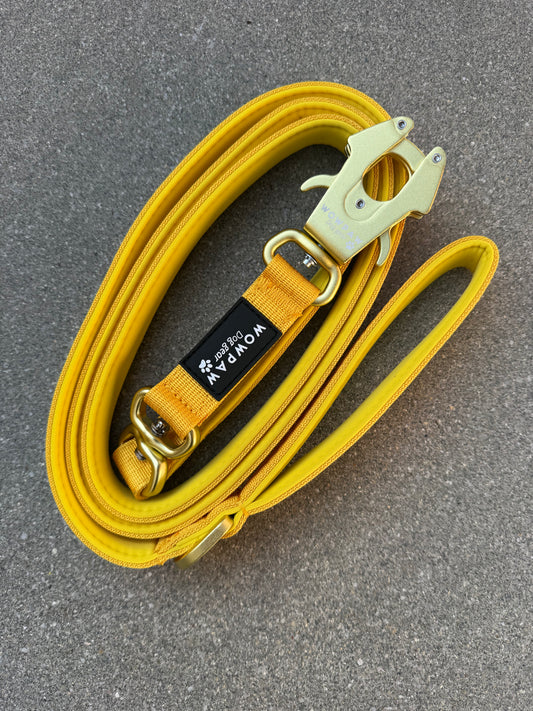 Smycz taktyczna dla psa ULTRA LIGHT Sky Blue Edition, długość 1,8m