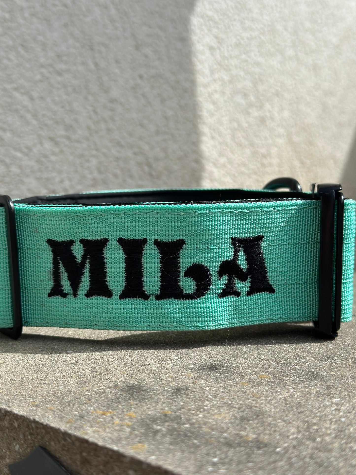 Collare per cani tattico Mint S ricamato 