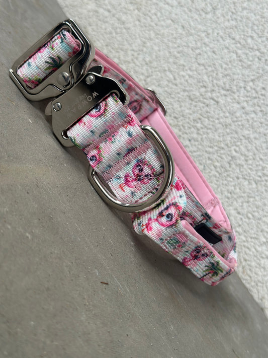 Wysokiej jakości taktyczna obroża dla psa FLAMINGOS LIMITED rozmiar S
